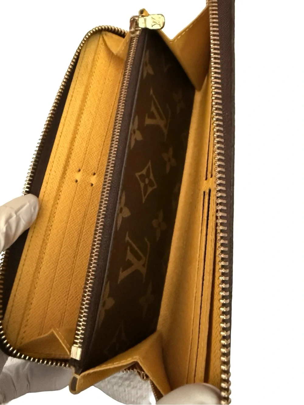 Louis Vuitton Monogram Portefeiulle Clemence Zippy Around Long Wallet